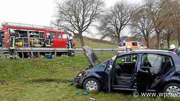 Marsberg: Auto prallt auf Leitplanke und überschlägt sich - WP News