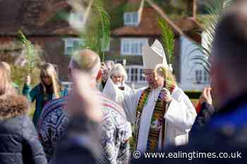 People of Ukraine remembered in churches on Palm Sunday - Ealing Times