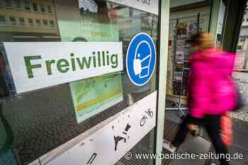 Masken sind in Lahrer und Friesenheimer Geschäften immer noch präsent - Lahr - Badische Zeitung