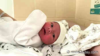 Ukrainian mothers give birth in Poland after fleeing war at home