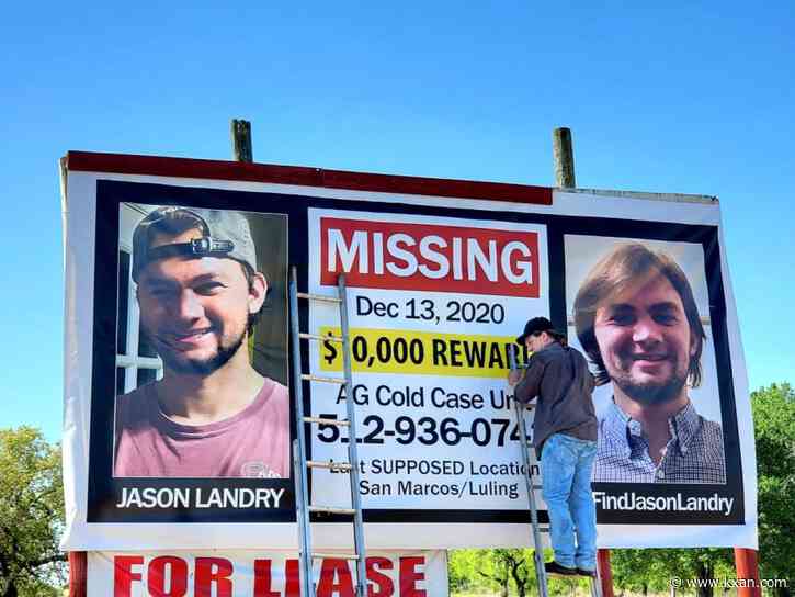 Family, friends set up billboard for missing Texas State student Jason Landry