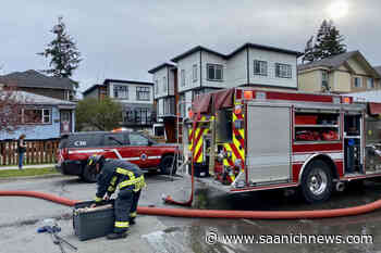 Pet killed in Langford townhome fire Saturday evening – Saanich News - Saanich News