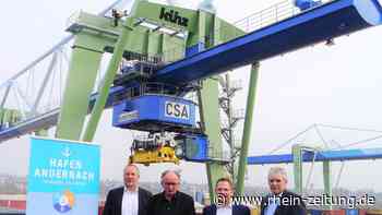 Trotz Einbruch des Containergeschäfts: Andernacher Hafen erzielt 2021 Rekordumsatz - Rhein-Zeitung
