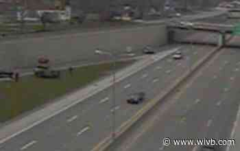 Rollover crash on Route 33 causes traffic delays