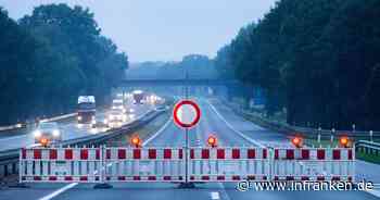 Kreis Ansbach A7 gesperrt: Sperrung der Anschlussstelle Rothenburg ob der Tauber - inFranken.de