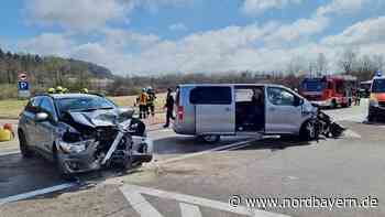 Helikopter im Einsatz: Schwerer Unfall auf der B25 - Nordbayern.de