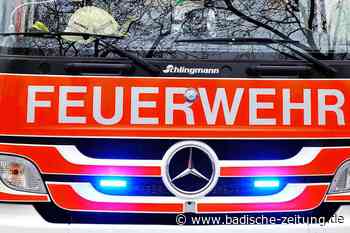 Feuerwehr drei Mal im Einsatz - Bad Krozingen - Badische Zeitung