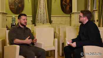 Selenskyj im BILD-Interview: „Ich weine nicht mehr“ - BILD