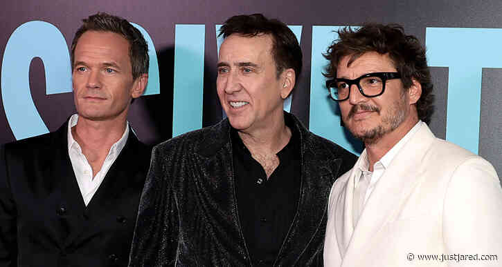 Nicolas Cage Joins Neil Patrick Harris & Pedro Pascal at 'The Unbearable Weight of Massive Talent' Screening in NYC