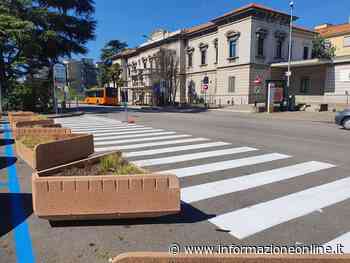 Busto, fioriere e parcheggi “blu” in piazzale Solaro - InformazioneOnline.it
