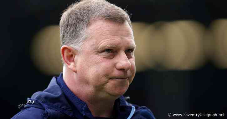 Coventry City boss Mark Robins on superb Fulham victory - Coventry Live