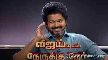 How To Watch Vijay-Nelson Interview Vijayudan Nerukku Ner For Free? - Filmibeat