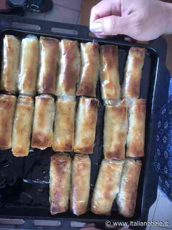 I rotolini di pasta sfoglia con crema bianca e noci: ricetta curda - Italianotizie