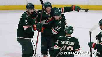 Down three goals early, Wild rallies past Los Angeles 6-3