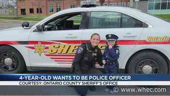 Four-year-old wants to become police officer