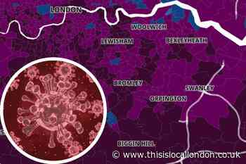 See the latest Covid case figures for south east London