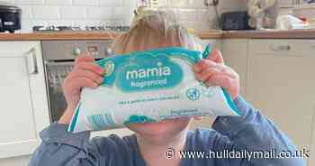 Hull mum tests Aldi's new biodegradable baby wipes after shoppers' criticism - Hull Live