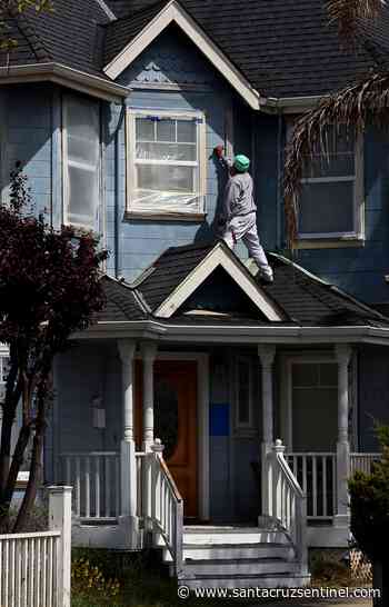 Photo | Painter ready to add a bit of color to Santa Cruz home - Santa Cruz Sentinel