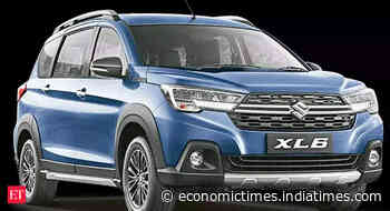 Maruti Suzuki opens bookings for all-new XL6 from Nexa retail channel - Economic Times