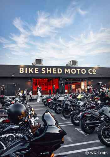 Inside the Bike Shed Moto Club, Restaurant, Retail Destination in Downtown L.A. - WWD