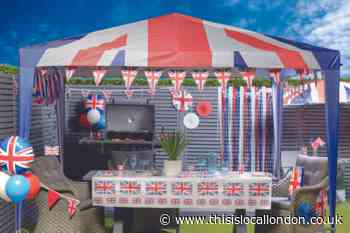 Queen's Platinum Jubilee: Party ideas from The Range including gazebos and decorations