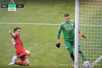 🎥 Stalen zenuwen: Ederson Moraes toont lef op doellijn in Engelse topper tegen Liverpool