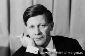Ausstellung in Heidelberg: "Jahrhundertmann" Helmut Schmidt in 100 Bildern - Heidelberg - Nachrichten und Informationen - Mannheimer Morgen