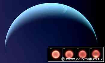 Neptune is even COLDER than we thought: Planet's stratosphere dropped by 14°F between 2003 and 2018 