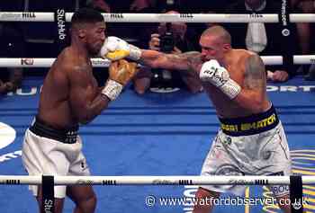 Anthony Joshua could fight Oleksandr Usyk in the UK