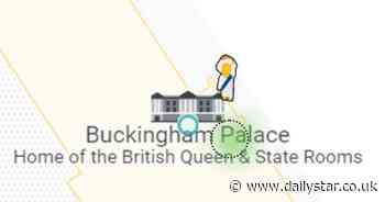 Google Maps users discover Street View icon becomes Queen near Buckingham Palace - Daily Star