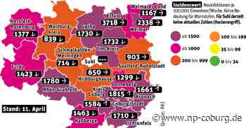 Fallzahlen - Corona-Inzidenz in Thüringen weiter über Bundesniveau - Neue Presse Coburg