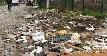 Vilvoordselaan lijkt wel recyclagepark: sluikstorters droppen hopen afval langs weg - Het Laatste Nieuws