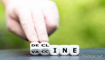 Study explores COVID-19 vaccine hesitancy among those with underlying medical conditions - News-Medical.Net