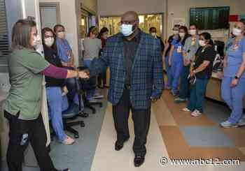 'It was special:' Man reunites with VCU medical staff after 114 days in hospital with COVID-19 - WWBT