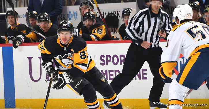 Pens/Preds Recap: Sidney Crosby puts the team on his back, Pens break losing streak - PensBurgh