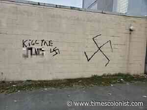 Police investigate racist graffiti in Sidney - Victoria Times Colonist - Times Colonist