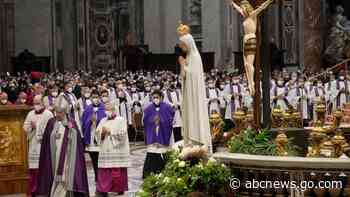 Pope's peace prayer for Ukraine recalls Fatima prophecy - ABC News