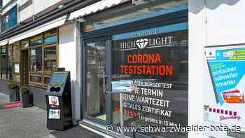 Corona in Nagold: Die Testzentren bleiben weiter offen