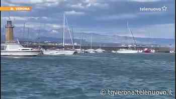 Raffiche di vento in montagna e sul Lago di Garda VIDEO - TG Verona