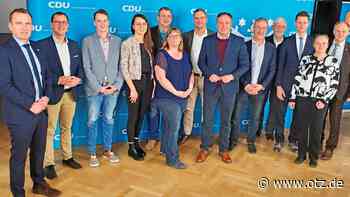Saale-Holzland: Kreis-CDU hat in Camburg neuen Vorstand gewählt