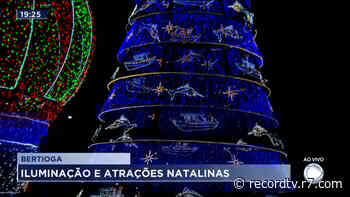Bertioga iluminada para o Natal - R7