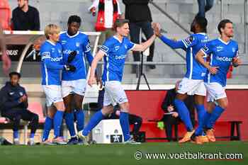Racing Genk heeft geen kind aan 10 Seraing spelers en dwingt ticket af voor Europe Play Offs na 0-2 zege - Voetbalkrant.com