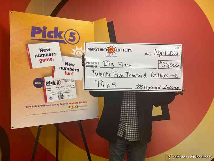 Baltimore County Man Won The Lottery Using His Little Brother’s License Plate Numbers