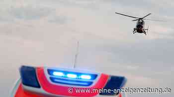 Unfall auf A7: Rettungshubschrauber fliegt zufällig vorbei