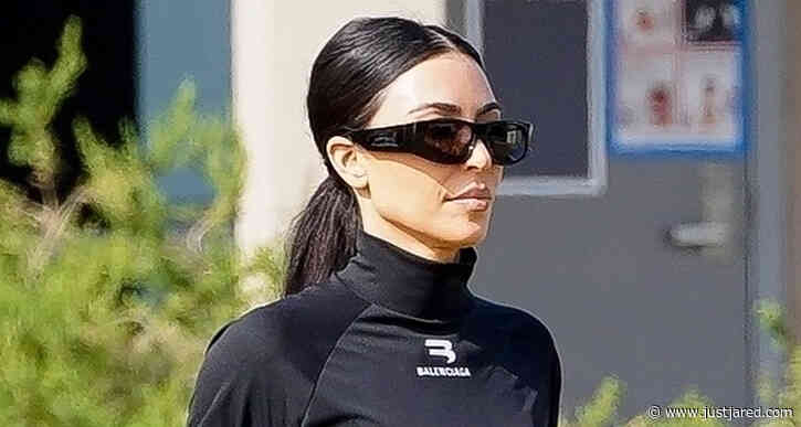 Kim Kardashian Spends Another Sunday at Son Saint's Soccer Game