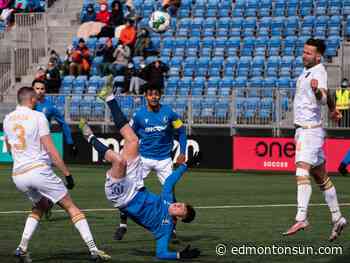 Acrobatic goal highlights FC Edmonton's opening game of CPL season - Edmonton Sun