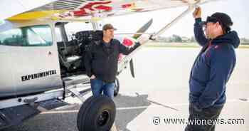 For the first time in aviation history, a pilot will take off in one plane and land in another - WION