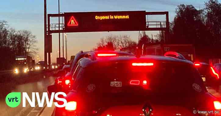Weg vrijgemaakt na dodelijk ongeval met voetganger op Brusselse Binnenring in Wemmel - VRT NWS