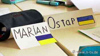 Mangel an Räumen und Personal: Integration ukrainischer Schüler stockt vielerorts - n-tv.de - n-tv NACHRICHTEN