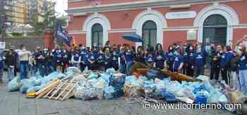 Gragnano, volontari per ripulire la città: raccolti 150 sacchi di rifiuti - Iniziativa in adesione a Legambiente - IlCorrierino.com